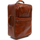 leather rolling luggage floto