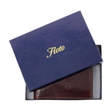 Floto Italian Leather Wallet Billfold Card Case Venezia packaging