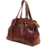 leather shoulder handbag floto