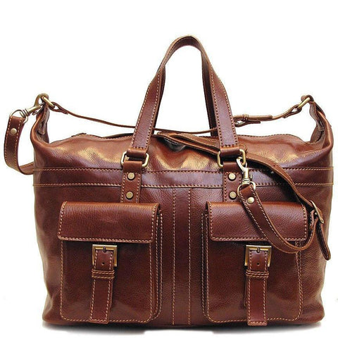 Floto Leather Milano Travel Bag