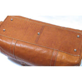 leather duffle bag floto