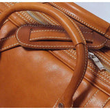 leather duffle bag floto