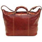 Floto Italian Leather Handbag Piana Mini Women's Bag brown