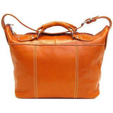 Floto Italian Leather Handbag Piana Mini Women's Bag orange 2