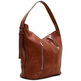Floto Italian Leather Shoulder Handbag Tote Bag Sardinia olive