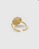 Izoa Emblem Ring Gold