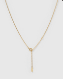 Izoa Honeycomb Necklace Gold