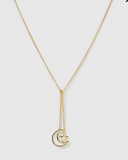 Izoa Moonstruck Necklace Gold