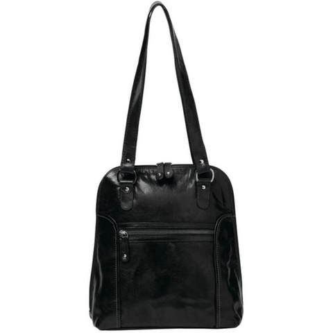 COBB & CO Poppy Leather 2 in 1 Convertible Backpack/Shoulder Bag