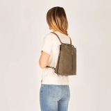 GABEE Ellie Leather 2 in 1 Convertible Shoulder Bag / Backpack