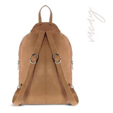 GABEE Emma Large Leather Backpack