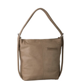 GABEE Indiana Leather Convertible Handbag Backpack - Large