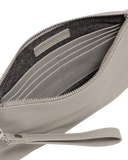 STITCH & HIDE LEATHER MADISON CLUTCH BAG - FREE KEYRING