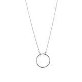 ICHU Rope Twist Eternity Sterling Silver Necklace