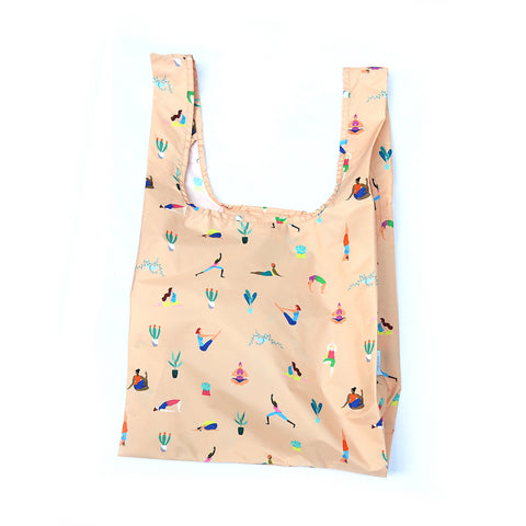 KIND Reusable Shopping Bag Medium Yoga Girls