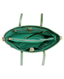 Old Trend Leather Prism Tote Bag