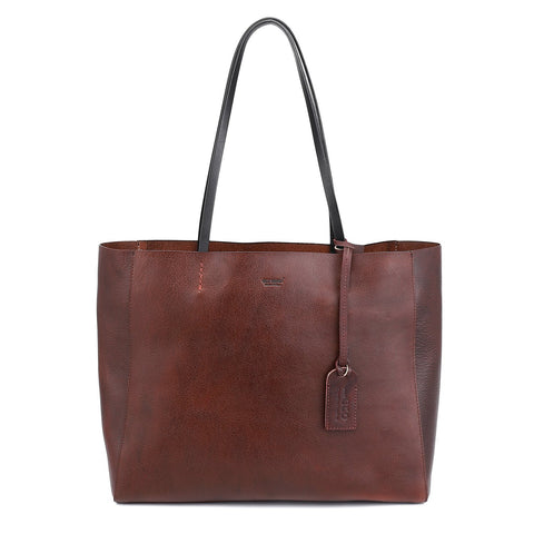 Old Trend Leather Out West Tote Bag