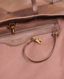 Old Trend Leather Prism Tote Bag