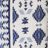 Claudia G Jan Scarf White Blue