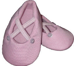Penelope Lane Pink Ballerina Shoes (6 - 12 months) SALE