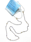 Gena Myint Lapis Lazuli Heart Convertible Mask Necklace