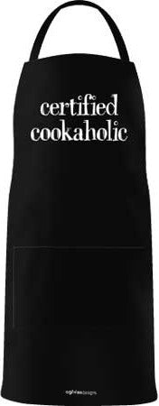 Certified Cookaholic Apron