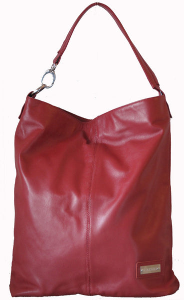 CARSHA "Chicago" Soft Leather Slouchy Bag