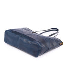 Old Trend Leather Prism Tote Bag