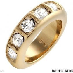 DRYBERG/KERN Oriona Gold Crystal Ring