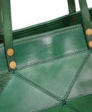 Old Trend Leather Prism Tote Bag