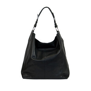  Manzoni Leather Bag (Style F74) SALE - BLACK