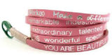 GOOD WORKS MAKE A DIFFERENCE You Are Beautiful Bracelet