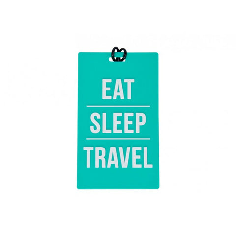 Eat Sleep Travel Luggage Tag