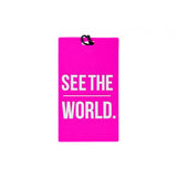 See The World Luggage Tag