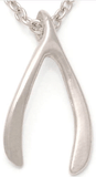 DOGEARED Wishbone Necklace - Sterling Silver